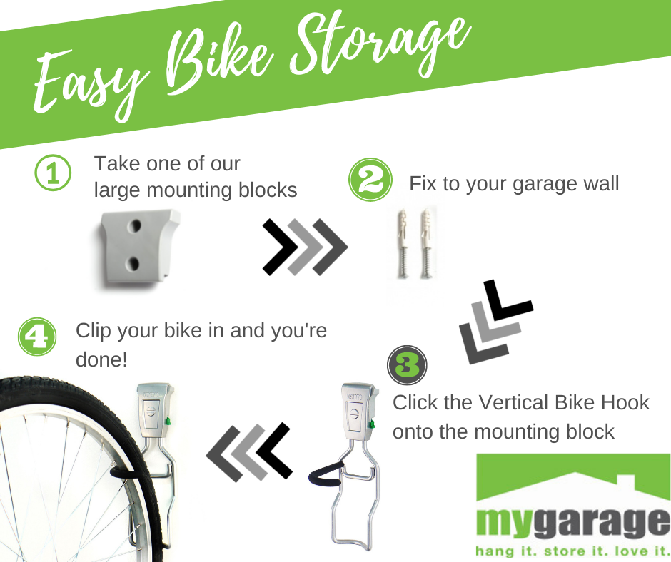 Easy Bike Storage to Organise your Cycling Kit