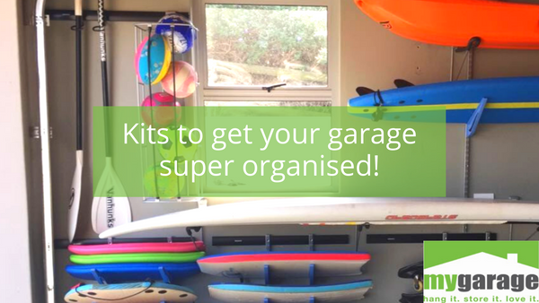 Kits to get your garage super organised!