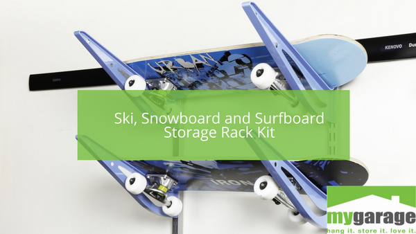 Ski, Snowboard and Surfboard Rack - Storage Kit